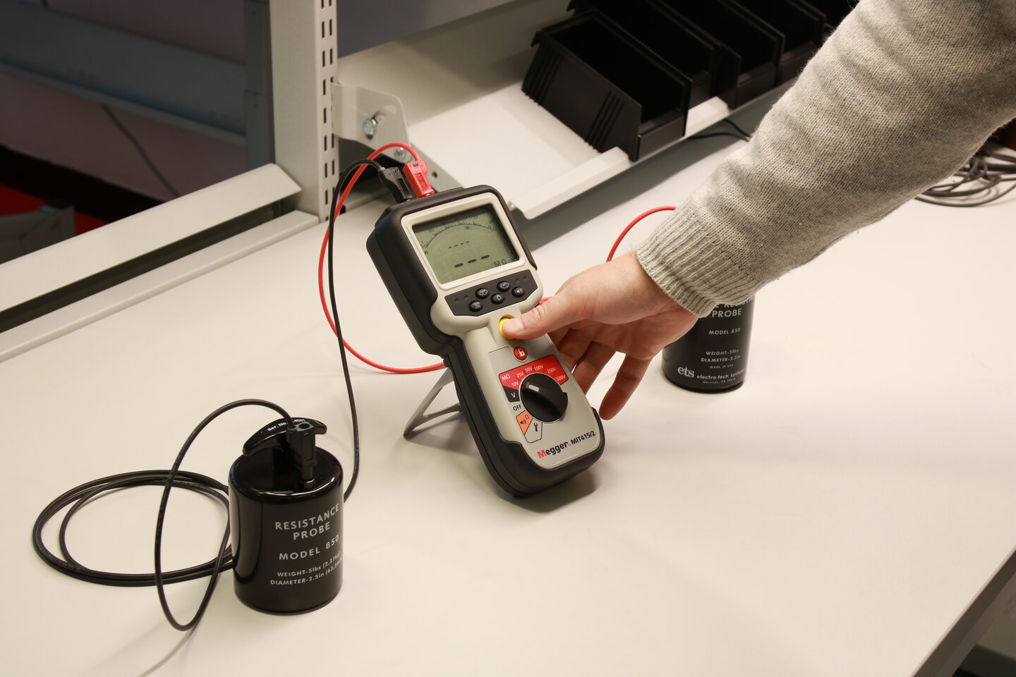 Measuring ESD